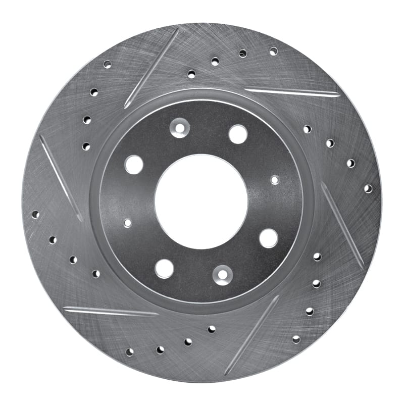 R1 Concepts — R1 04-09 Kia SPECTRA5 Front Left Drilled & Slotted Silver Brake Rotor
R1 Brake Rotor Drill