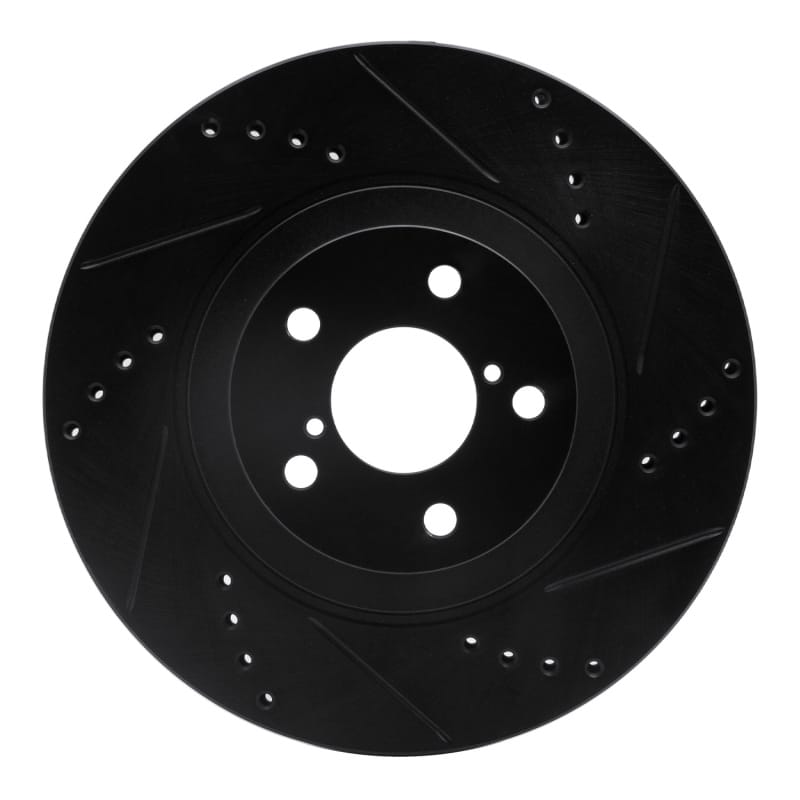 R1 Concepts — R1 04-25 Scion FR-S Front Right Drilled & Slotted Black Brake Rotor
R1 Brake Rotor Drill