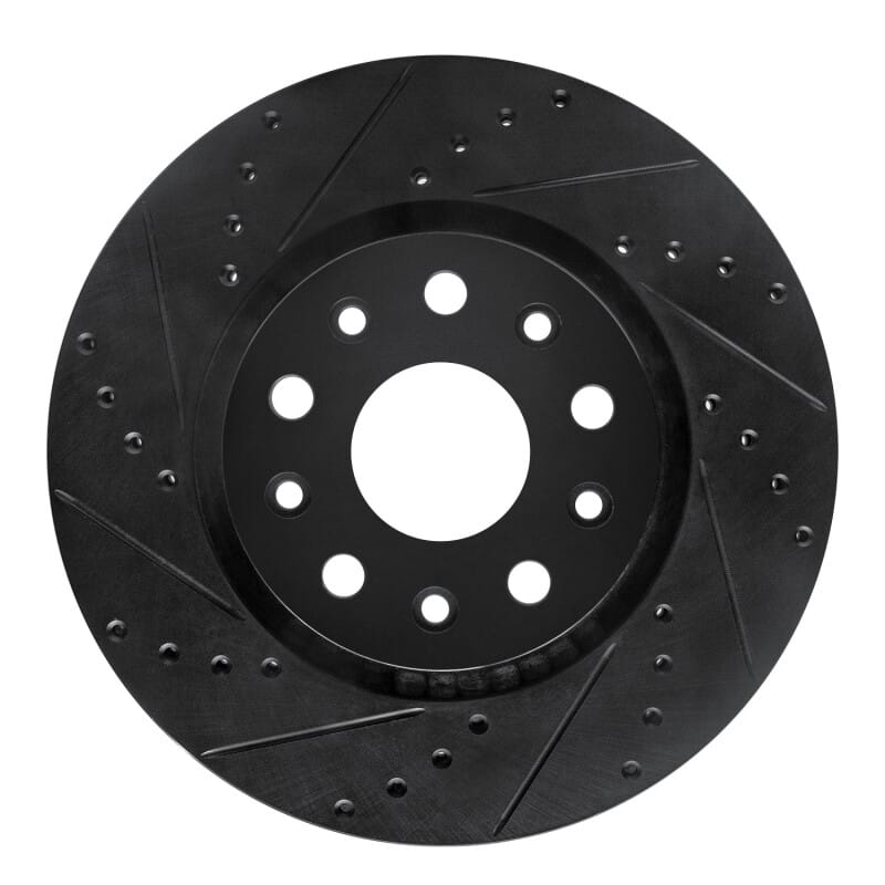 R1 Concepts — R1 2002-2018 Dodge Sprinter 2500 Rear Left Drilled & Slotted Black Brake Rotor
R1 Brake Rotor Drill