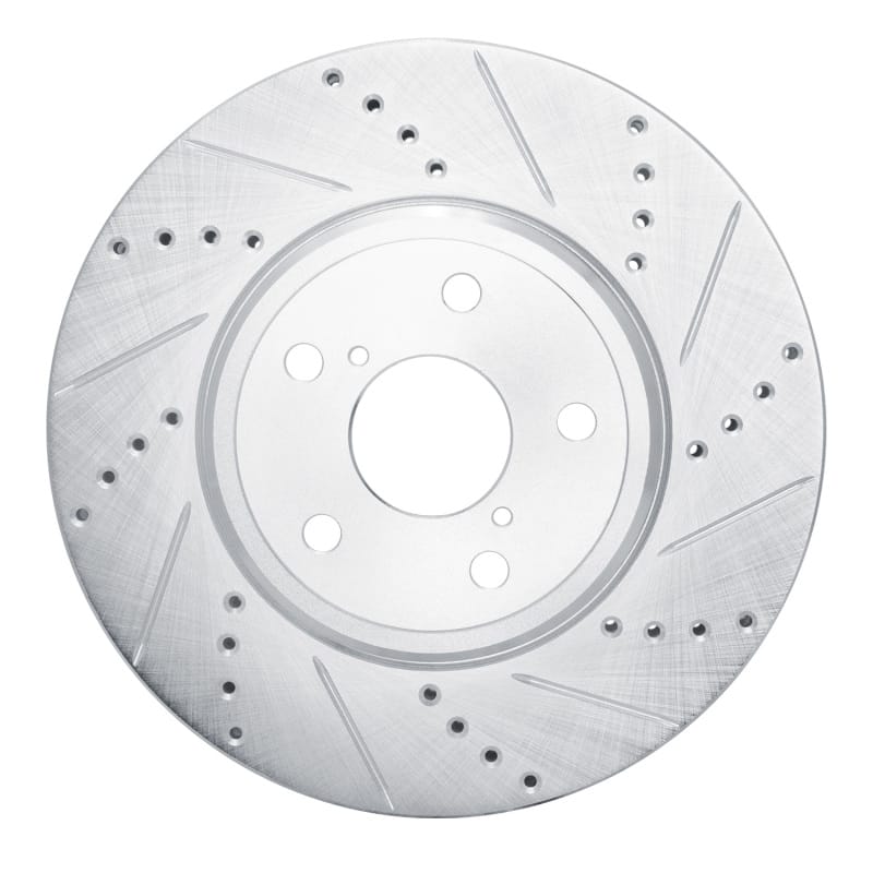 R1 Concepts — R1 01-06 Lexus LS430 Front Right Drilled & Slotted Silver Brake Rotor
R1 Brake Rotor Drill