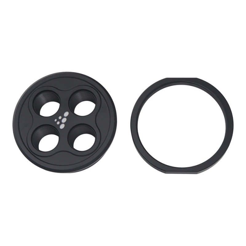 DeatschWerks — DeatschWerks Quad 10AN ORB Bulkhead - Anodized Matte Black
Lines & Fittings