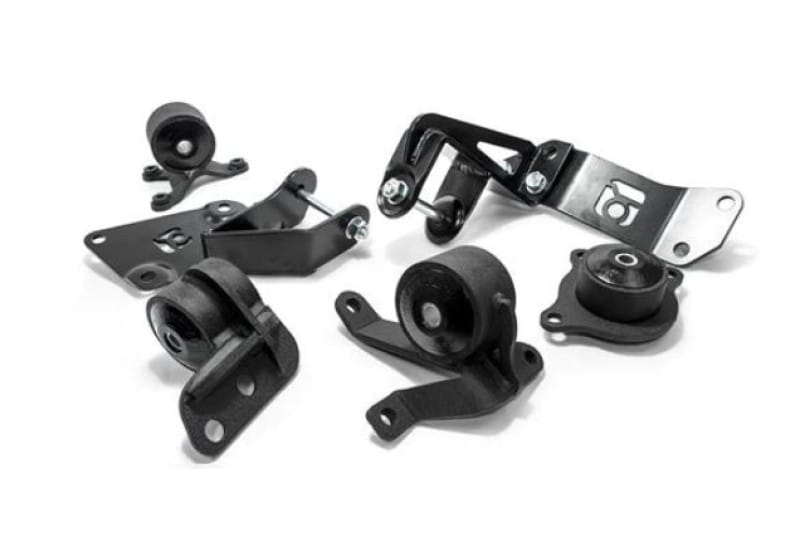 Innovative Mounts — Innovative 01-05 Civic K-Series Black Steel Mounts 95A Bushings (Not K24 Trans)