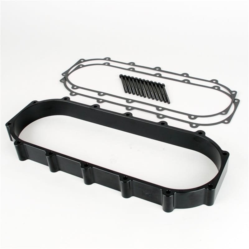 Skunk2 Racing — Skunk2 Ultra Series Honda/Acura (RACE) Intake Manifold 2 Liter Spacer (Inc Gasket & Hardware) Black
IntMnfSpcr