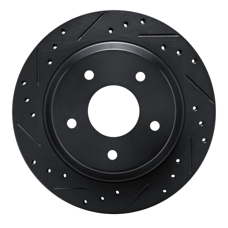 R1 Concepts — R1 84-87 Chevrolet Corvette Front Left Drilled & Slotted Black Brake Rotor
R1 Brake Rotor Drill