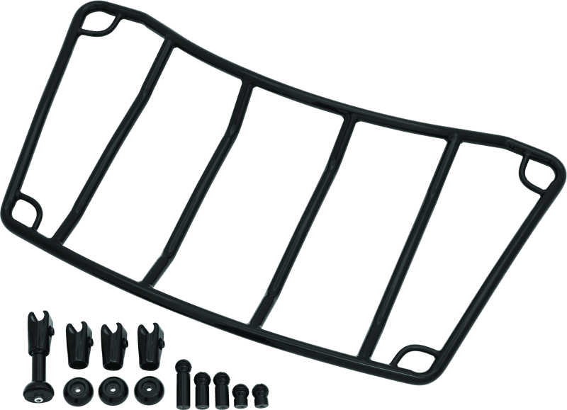 Kuryakyn — Kuryakyn Trunk Luggage Rack Adjustable Gloss Black