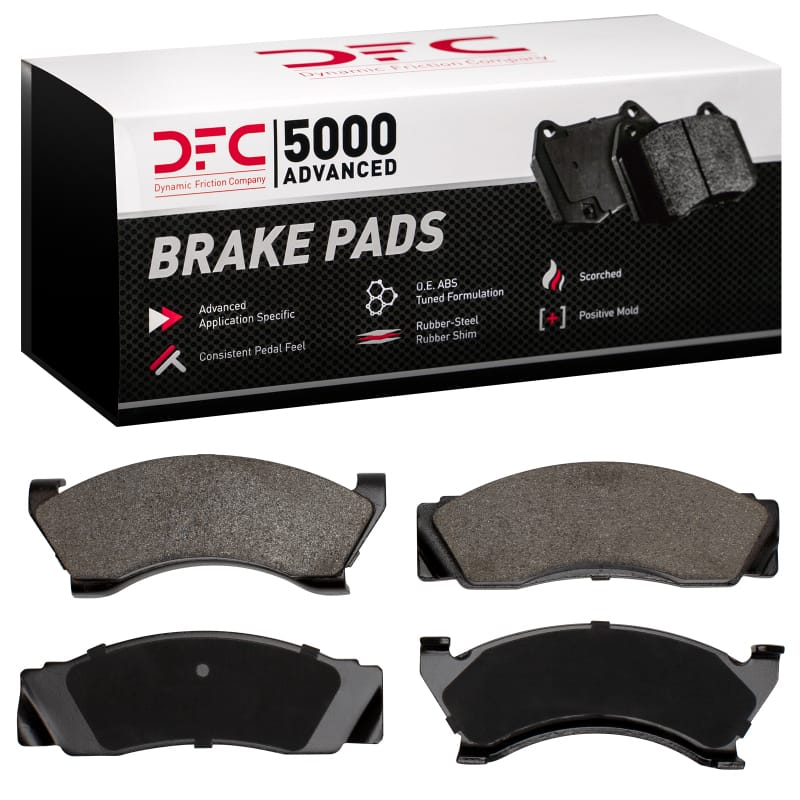 DFC — DFC 75-80 Ford Thunderbird Front/Rear 5000 Advanced Semi Metallic Brake Pads
DFC Brake Pad Set