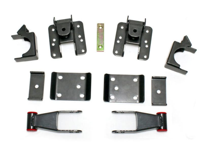 Maxtrac — MaxTrac 07-15 GM C/K1500 2WD/4WD 3-4in Rear Adj. Lowering Flip Kit
Leaf Spring Low Kit