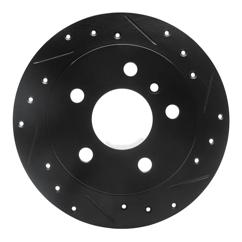 R1 Concepts — R1 06-11 Mercedes-Benz B200 Rear Right Drilled & Slotted Black Brake Rotor
R1 Brake Rotor Drill