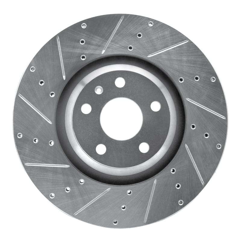 R1 Concepts — R1 12-15 Audi TTS Quattro Front Left Drilled & Slotted Silver Brake Rotor
R1 Brake Rotor Drill