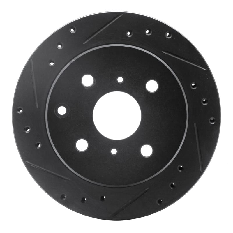 R1 Concepts — R1 84-88 Toyota Cressida Rear Left Drilled & Slotted Black Brake Rotor
R1 Brake Rotor Drill