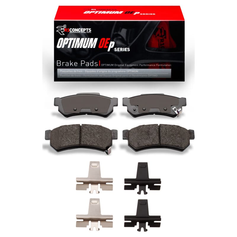 R1 Concepts — R1 07-16 Chevrolet Optra (Mexico) Rear Optimum OE Pads & Hardware Kit
R1 Optimum Oe Pads a