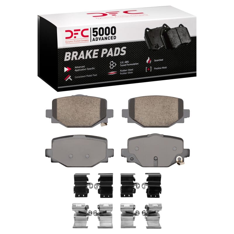DFC — DFC 19-24 Infiniti QX55 Rear 5000 Advanced Ceramic Brake Pads and Hardware Kit