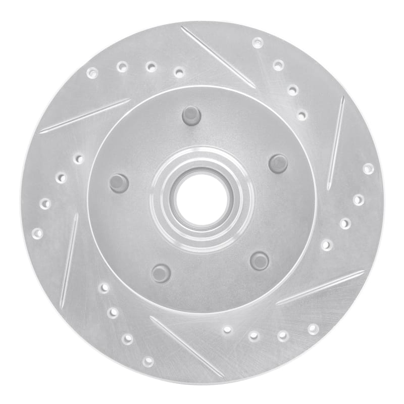 R1 Concepts — R1 1967-1974 Buick GS 400 Front Right Drilled & Slotted Silver Brake Rotor
R1 Brake Rotor Drill