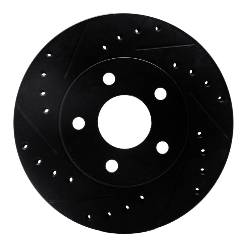R1 Concepts — R1 80-89 Buick SKYLARK Front Left Drilled & Slotted Black Brake Rotor
R1 Brake Rotor Drill