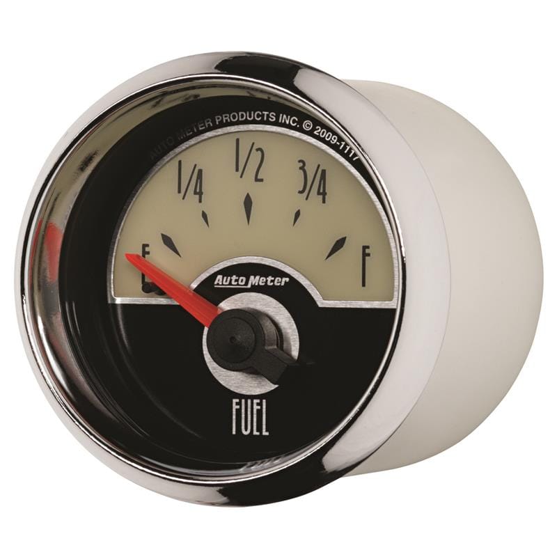 AutoMeter — GAUGE, FUEL LEVEL, 2 1/16" , 240OE TO 33OF, ELEC, CRUISER