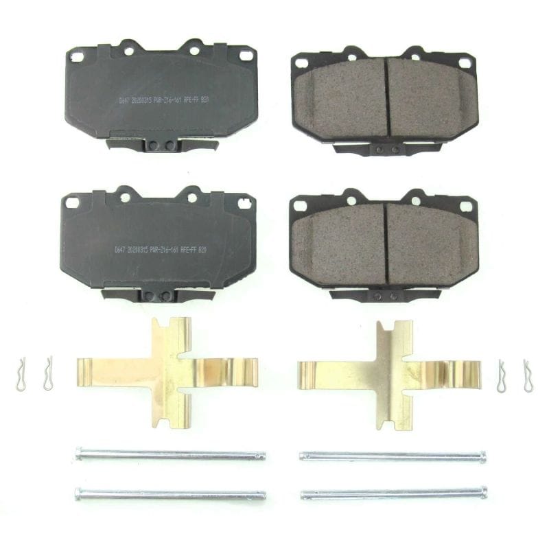 PowerStop — Power Stop 89-96 Nissan 300ZX Front Z17 Evolution Ceramic Brake Pads w/Hardware
Z17 Brake Pads