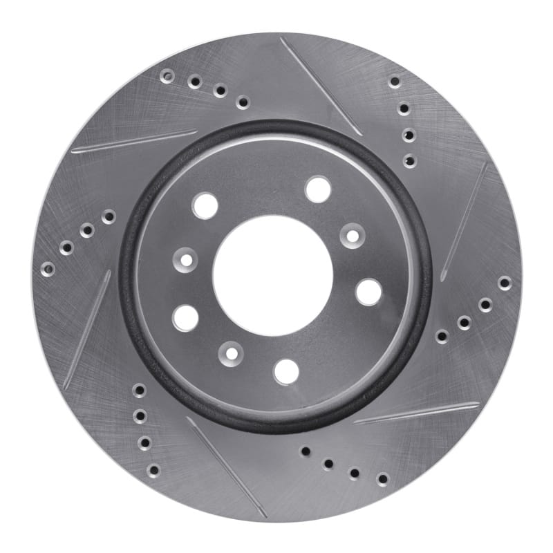 R1 Concepts — R1 04-09 Buick Terraza Front Right Drilled & Slotted Silver Brake Rotor
R1 Brake Rotor Drill