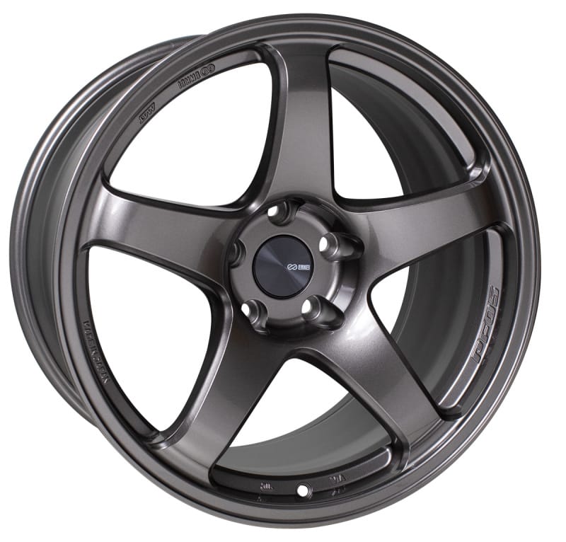 Enkei — Enkei PF05 17x8 5x114.3 35mm Offset 75mm Bore Dark Silver Wheel
