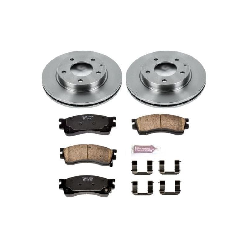 PowerStop — Power Stop 01-03 Mazda Protege Front Autospecialty Brake Kit