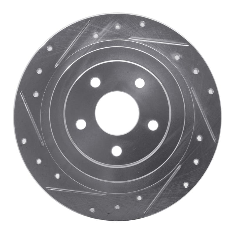 R1 Concepts — R1 00-06 Subaru Outback Rear Left Drilled & Slotted Silver Brake Rotor
R1 Brake Rotor Drill