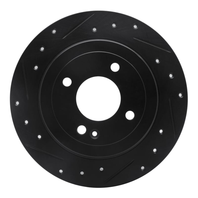 R1 Concepts — R1 12-25 Dodge Attitude (Mexico) Rear Left Drilled & Slotted Black Brake Rotor
R1 Brake Rotor Drill