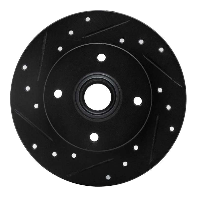R1 Concepts — R1 85-02 Volkswagen Cabrio Rear Left Drilled & Slotted Black Brake Rotor
R1 Brake Rotor Drill