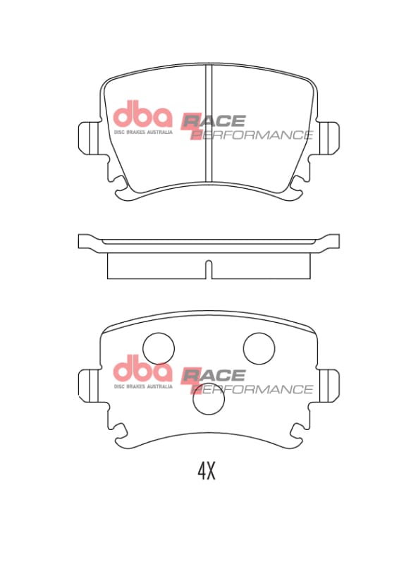 DBA — DBA 05-09 Audi A4 Rear RP Performance Brake Pads
Brake Pad