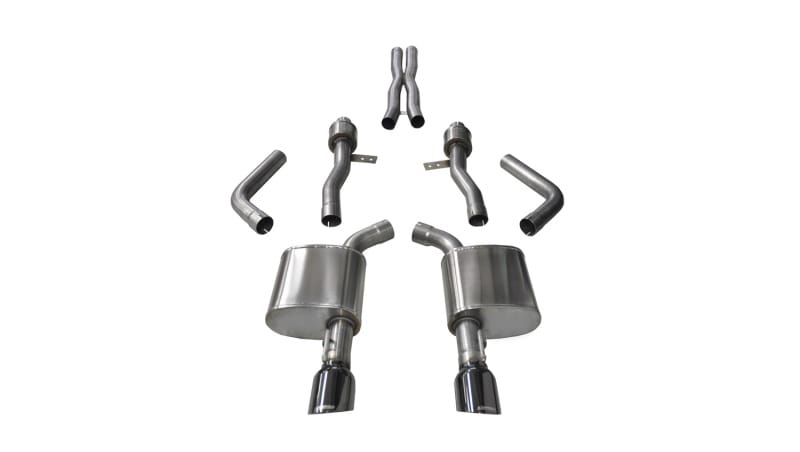 CORSA Performance — Corsa 2015-2023 Dodge Charger SRT / Scat Pack / R/T 6.4L Black Sport Cat-Back Exhaust
Exhaust