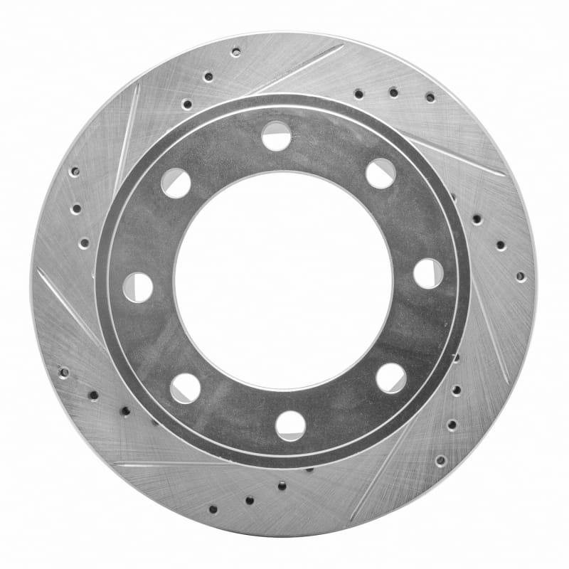 R1 Concepts — R1 05-12 Ford F-250 2WD (Super Duty) Rear Left Drilled & Slotted Silver Brake Rotor
R1 Brake Rotor Drill