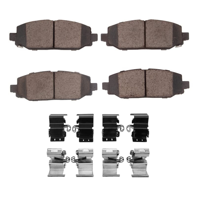DFC — DFC 18-25 Jeep Wrangler Rear 5000 Advanced Ceramic Brake Pads and Hardware Kit