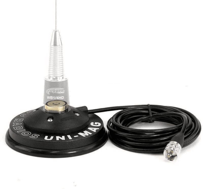 Rugged Radios — Rugged Radios UNI-MAG Universal NMO or Magnetic Antenna Mount