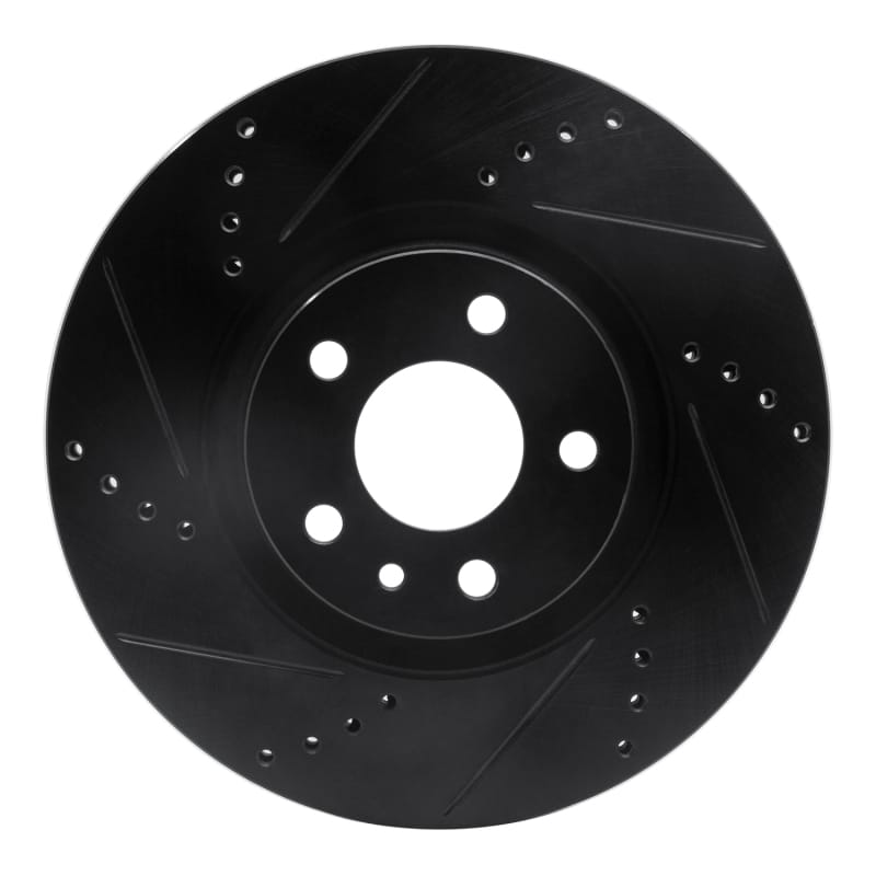 R1 Concepts — R1 91-20 Alfa Romeo 164 Front Left Drilled & Slotted Black Brake Rotor
R1 Brake Rotor Drill