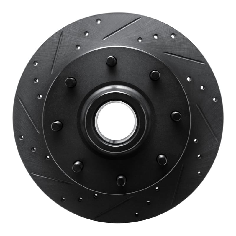 R1 Concepts — R1 68-75 Ford F-250 2WD (Excl Super Duty) Front Left Drilled & Slotted Black Brake Rotor
R1 Brake Rotor Drill