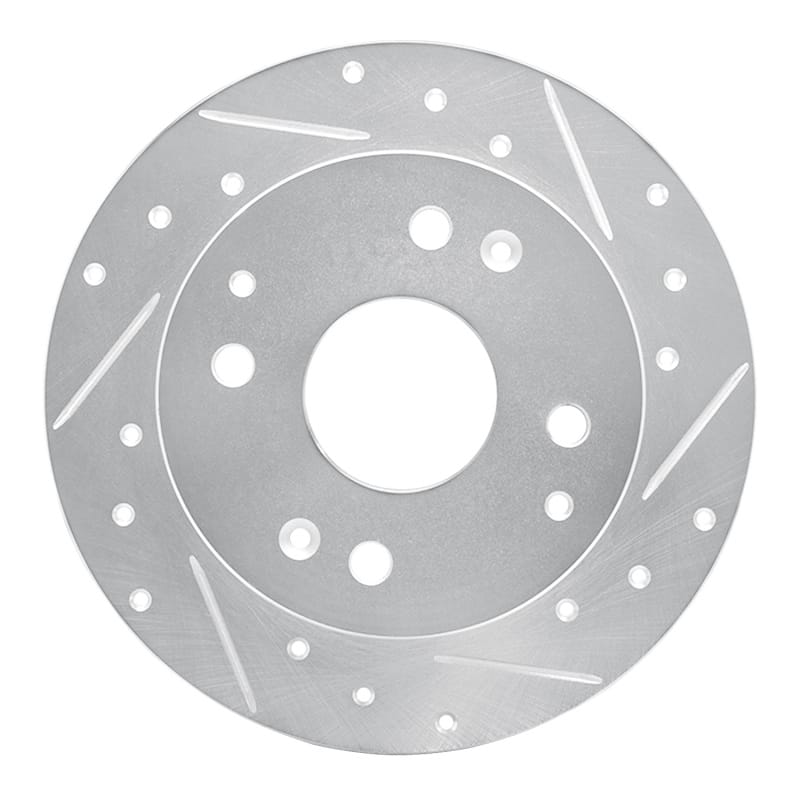 R1 Concepts — R1 95-98 Acura TL Rear Right Drilled & Slotted Silver Brake Rotor
R1 Brake Rotor Drill