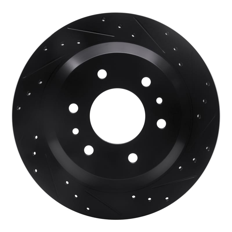 R1 Concepts — R1 02-09 Buick Rainier Rear Right Drilled & Slotted Black Brake Rotor
R1 Brake Rotor Drill