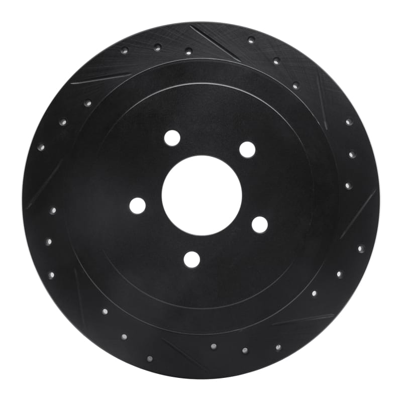 R1 Concepts — R1 03-11 Lincoln Town Car Rear Right Drilled & Slotted Black Brake Rotor
R1 Brake Rotor Drill