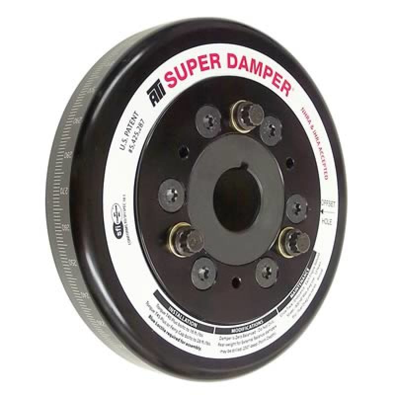 ATI — ATI Damper - 5.67in - Alum - 6 Grv - 25 Percent UD - LS1/LS2 - F & V Body - No A/C - 1Pc