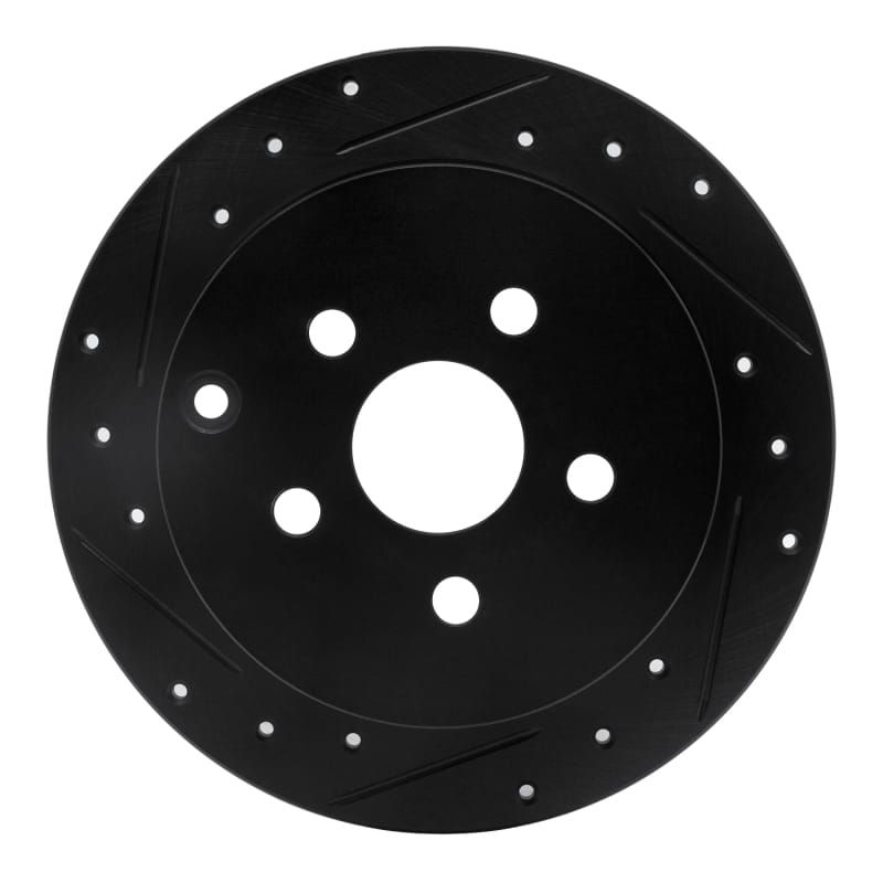 R1 Concepts — R1 00-10 Pontiac Vibe Rear Left Drilled & Slotted Black Brake Rotor
R1 Brake Rotor Drill
