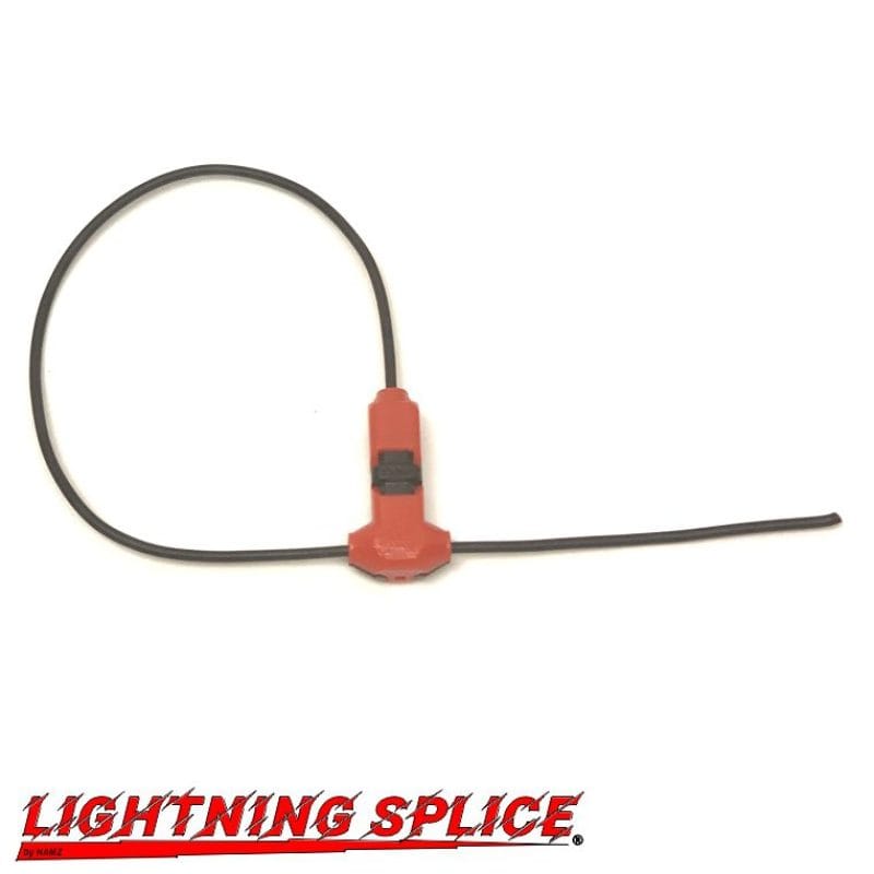 NAMZ — NAMZ Lightning Splice Kit T-Connection 18-22g 1-Wire to 1-Wire (5 Pack)