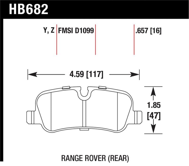 Hawk Performance — LTS Disc Brake Pad