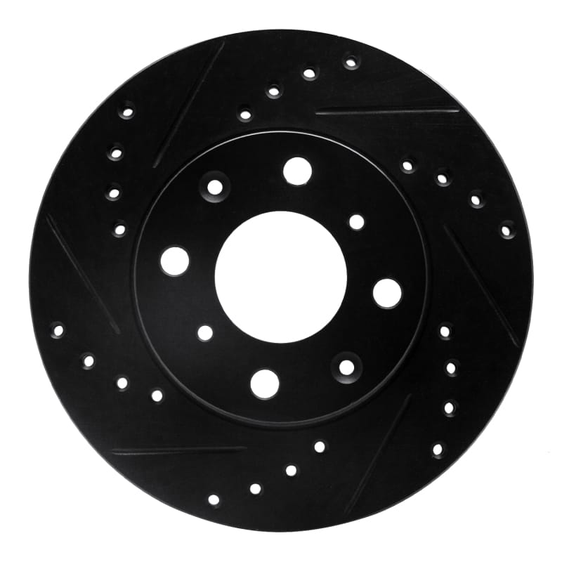 R1 Concepts — R1 84-90 Honda Accord Hatchback Front Left Drilled & Slotted Black Brake Rotor
R1 Brake Rotor Drill