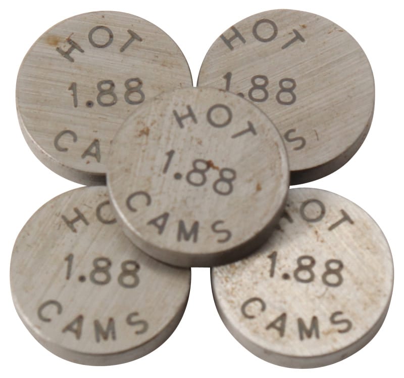 Hot Cams — Hot Cams Shim Kits 1.880mm Thickness - 5 Pack