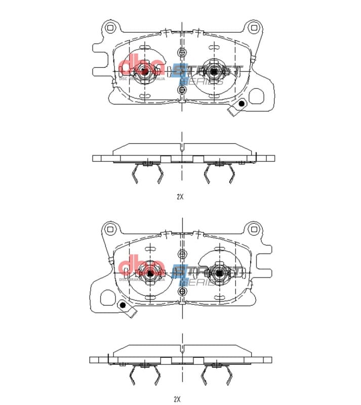 DBA — DBA 2021+ Genesis GV80 Street Series Rear Brake Pads
Brake Pad