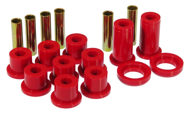 Prothane — Prothane 82-00 GM S-Series 2/4wd Rear Spring & Shackle Bushings - Red
SPRING/SHACKLE BUSH