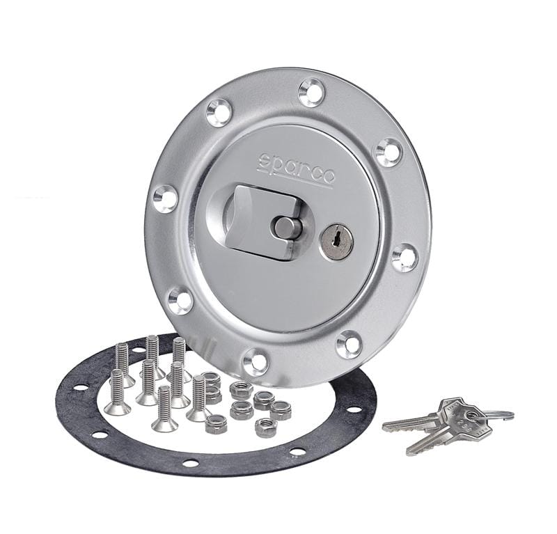 SPARCO — Sparco Fuel Cap Locking Brushed Alum