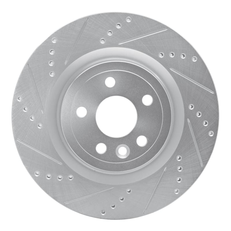 R1 Concepts — R1 17-20 Jaguar F-Pace Rear Left Drilled & Slotted Silver Brake Rotor
R1 Brake Rotor Drill