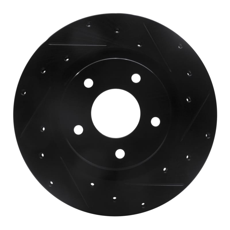 R1 Concepts — R1 07-25 Chrysler 200 Front Right Drilled & Slotted Black Brake Rotor
R1 Brake Rotor Drill