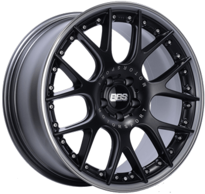 BBS — BBS CH-RII 21x10.5 5x112 ET17 CB66.5 Black Center Platinum Lip SS Rim Prot Wheel -82mm PFS/Clip Req