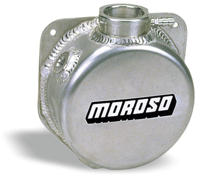 Moroso — Moroso Universal Coolant Expansion Tank - Stamped Filler Neck - 1qt - 2.652in