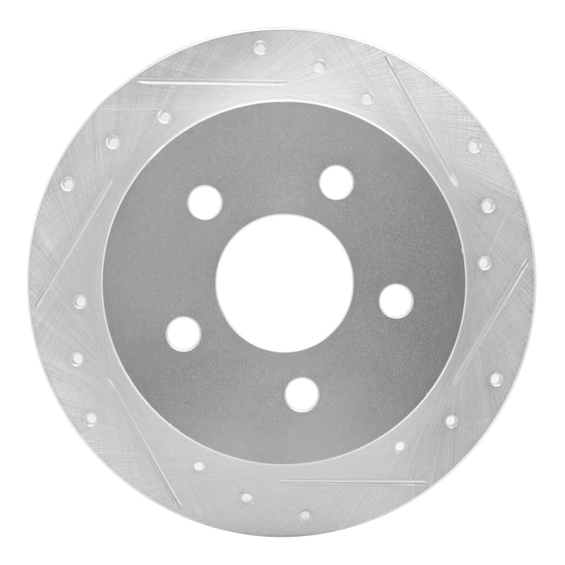 R1 Concepts — R1 97-05 Buick Regal Rear Right Drilled & Slotted Silver Brake Rotor
R1 Brake Rotor Drill